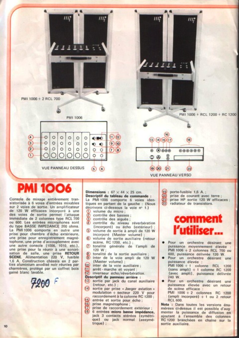 Catalogue MI 10