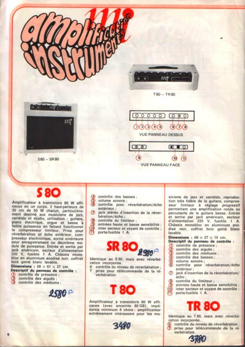 catalogue mi 6
